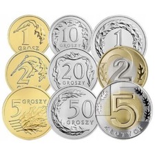 Pologne série pièces d'occasion  France