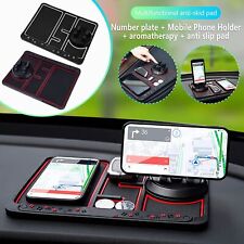 Painel de controle de carro de silicone vermelho 4 em 1 antiderrapante suporte de telefone almofada tapete adesivo, usado comprar usado  Enviando para Brazil