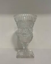 Vaso cristallo decorato usato  Bari