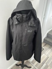 Jack wolfskin black for sale  WALSALL