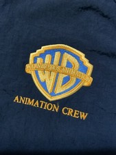 Jaqueta de Filme Vintage Warner Brothers Equipe de Animação Funcionário Tamanho. XXL comprar usado  Enviando para Brazil