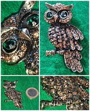 Spilla gufo broche usato  Capannori