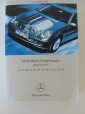Tabellenbuch mercedes ausgabe gebraucht kaufen  Gerstetten