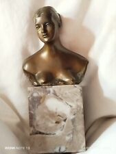 Scultura bronzo firmata usato  Napoli
