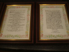 Framed poems for sale  DONCASTER
