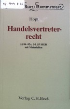 Handelsvertreterrecht 55 hgb gebraucht kaufen Handelsvertreterrecht 55 hgb gebraucht kaufen  Koblenz