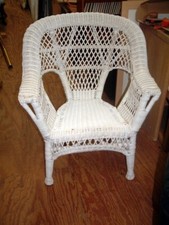 Vintage vinyl wicker for sale  Ellijay