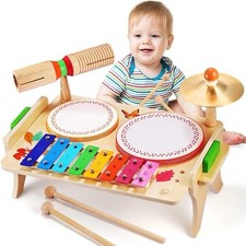 Kids drum set for sale  PRESTON