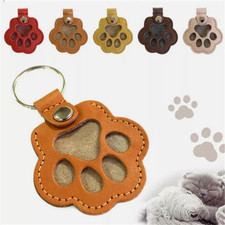 Chaveiro Memorial de Couro para Animais de Estimação, Lembrança de Cabelo para Animais de Estimação, Bolsa Chaveiro Porta-Pele para Animais de comprar usado  Enviando para Brazil