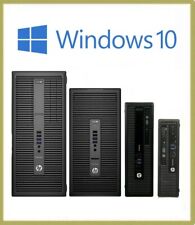 Barato E Rápido Hp Compaq Sff Pc Desktop Intel Dual Core 4GB Ram 250GB Hdd Win-10 comprar usado  Enviando para Brazil