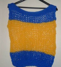 Pulli blau gelb gebraucht kaufen  Frankfurt am Main