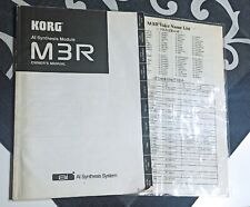 Manuale korg m3r usato  Foggia
