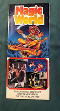 Folheto vintage 1982 "Magic World" Near World's Fair Knoxville, Tennessee , usado comprar usado  Enviando para Brazil