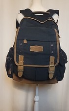 Mochila externa FIELD & STREAM preta e marrom camurça parte inferior nova sem etiquetas comprar usado  Enviando para Brazil