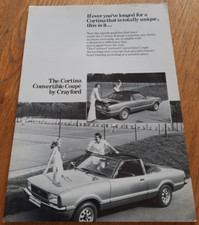 Crayford ford cortina for sale  BERKHAMSTED