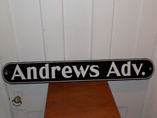 Vintage andrews adv. for sale  Owego