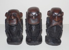 Vintage carved wooden for sale  PUDSEY