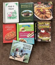 Lot spiral cookbooks for sale  Kunkletown