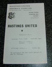 Hastings utd salisbury for sale  UK