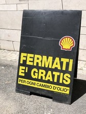 Insegna bifacciale targa usato  Roma