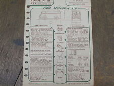 Fiche technique rta d'occasion  Beaumont-de-Lomagne