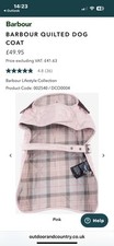 Dog coat for sale  HEMEL HEMPSTEAD