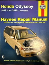 Haynes honda odyssey for sale  Palm Desert
