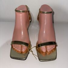 Gold kitten heel for sale  CHATHAM