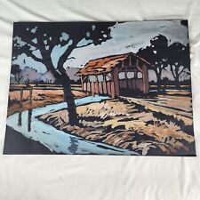 Tempera painting black for sale  Folsom