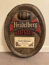 Vintage heidelberg beer for sale  Kent