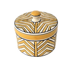 Chevron ceramic jar for sale  Pompano Beach