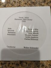 Rare Live Opera Recording CD 181 -Aida 1955 New Jersey Beverly Sills Kramarich comprar usado  Enviando para Brazil