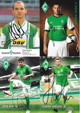 Werder bremen autogrammkarten gebraucht kaufen  Saarbrücken
