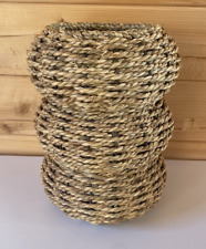 Vintage seagrass wicker for sale  Shipping to Ireland