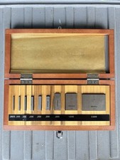 Conjunto de bloco medidor Mitutoyo 9 peças 516-935 grau 3,0625” - 2” comprar usado  Enviando para Brazil