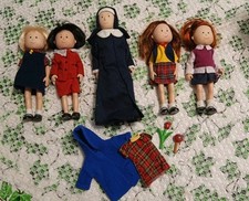 LOTE DE BONECAS MADELINE MISS CLAVEL PEPITO DANIELLE GENEVIEVE ACESSÓRIOS DE ROUPAS EDEN comprar usado  Enviando para Brazil
