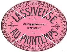 Vintage label lessiveuse d'occasion  Expédié en Belgium