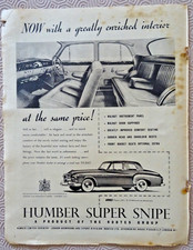 1950s humber super for sale 1950s humber super for sale  STOWMARKET