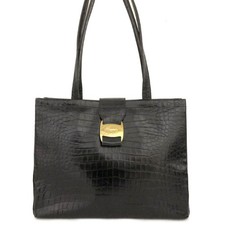 Bolsa tote de ombro Salvatore Ferragamo Vara couro preta/2BH2624 comprar usado  Enviando para Brazil