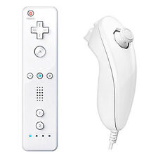 Combo de conjunto de control remoto blanco Wiimote Nunchuck para Nintendo Wii Game  segunda mano  Embacar hacia Argentina