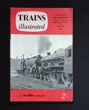 Trains illustrated january for sale  BRIDGEND