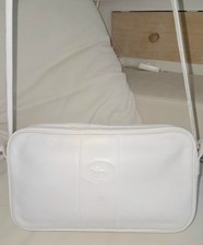 ***LONGCHAMP*** SAC BANDOULIERE EN CUIR GRAINÉ BLANC EXCEL ETAT  comprar usado  Enviando para Brazil
