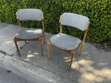 Teak dining chairs for sale  Milpitas