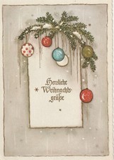 Cartolina augurale natale usato  Ticengo