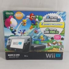 Nintendo Wii U Mario & Luigi Deluxe Caja SOLAMENTE. segunda mano  Embacar hacia Argentina