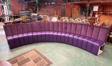 Fixed purple bench for sale  ELLESMERE PORT