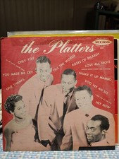King Records 651 The Platters Self-Titled lp, ULTRA RARE FIRST PRESS, C & V: G+, usado comprar usado  Enviando para Brazil