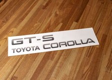 GT-S Toyota Corolla AE86 1985 1987 OEM COUPE conjunto de decalques adesivos tela de seda comprar usado  Enviando para Brazil