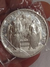 Medaglia argento pio usato  Dimaro Folgarida