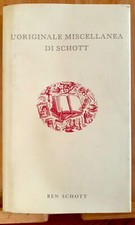 Originale miscellanea schott usato  Italia